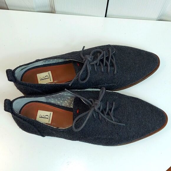 ED by Ellen Degeneres Kerrin Gray Oxfords Sz 9 - Picture 2 of 9